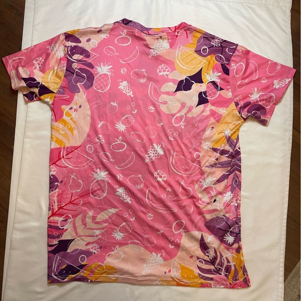 NWT Marvel Comics Premium size large Lilo & Stick pink shirt - Picture 4 of 5